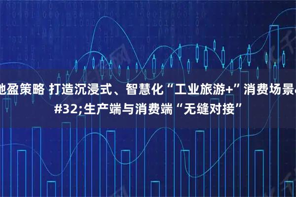 驰盈策略 打造沉浸式、智慧化“工业旅游+”消费场景 生产端与消费端“无缝对接”